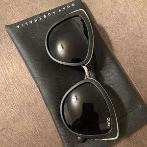 BRAND NEW! Quay MY GIRL Sunglasses Black & Smoke